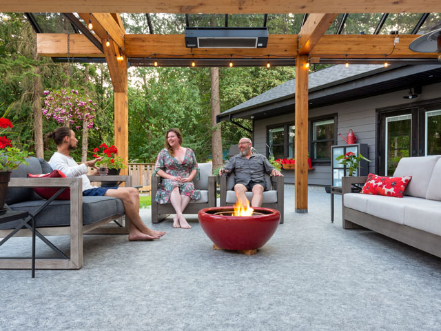 vinyl decking